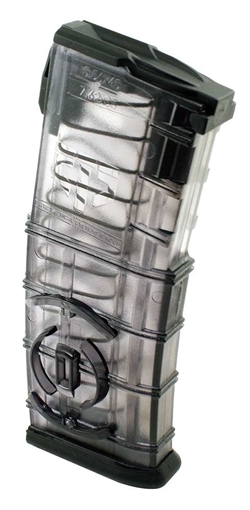 Picture of ELITE TACTICAL SYSTEMS AR15 30RD MAGAZINE SMOKE POLYMER WITH COUPLER (00500) AR15-30C