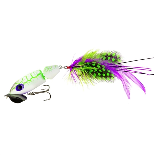 Picture of ARBOGAST JITTRBUG 2.0 2.5" WHITE ZOMBIE G621-536