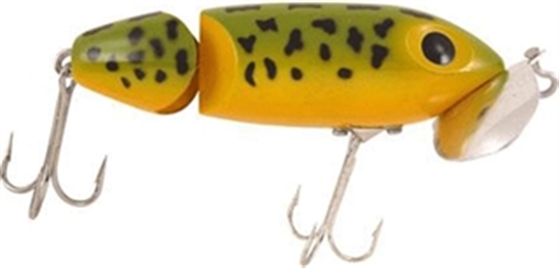 Picture of ARBOGAST JITTRBUG JNT 5/8 FROG WHTBLY G670-06