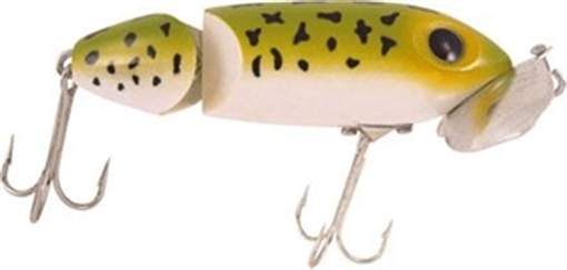 Picture of ARBOGAST JITTRBUG JNT 5/8 FROG YLWBLY G670-07