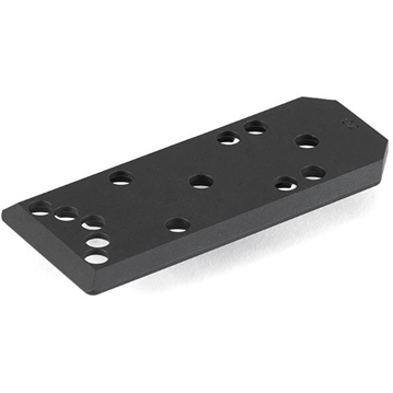 Picture of Kinetic Research Group ARCA RAIL SHORT, 3.6'' 7075 ALUMINUM BLACK ARC-RXS