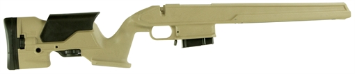 Picture of Archangel Precision Stock Desert Tan Synthetic Fixed with Adjustable Cheek Riser for Weatherby Vanguard; Howa 1500 AA1500DT