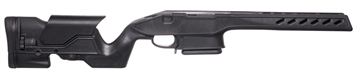 Picture of Archangel Precision Stock Black Synthetic Fixed with Adjustable Cheek Riser for Weatherby Vanguard; Howa 1500 Short Action Includes Mag AA1500SA