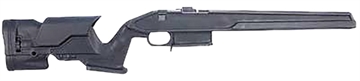 Picture of Archangel Precision Stock Black Synthetic Fixed with Aluminum Bedding & Adjustable Cheek Riser for Remington 700 Short Action AA700A