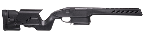 Picture of Archangel Precision Elite Stock Black Synthetic Fixed with Adjustable Cheek Riser for Remington 700 Short Action Includes Mag AA700SA