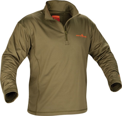 Picture of ARCTIC SHIELD MIDWEIGHT BASE LAYER TOP WINTER MOSS X-LARGE 58570040005022
