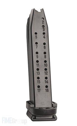 Picture of Arex 9mm 17 Round Magazine with Adapter for Rex Zero 1 Compact Pistols M-REXZERO1-9-17AB