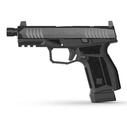 Picture of Global Ordnance LLC 815537024791 Delta M Gen2 9mm Luger 15+1 4" Black Threaded Barrel, Black Nitride Optic Cut/Serrated Slide, Black Frame, Ambidextrous 815537024791 602600