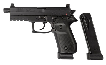 Picture of Arex Rex Zero 1 Tactical Black 9mm Semi-Automatic 20 Round Pistol REXZERO1T-01