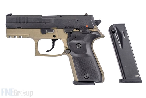Picture of Arex Rex Zero 1CP-05 Flat Dark Earth 9mm Semi-Automatic 10 Round Pistol REXZERO1CP-05