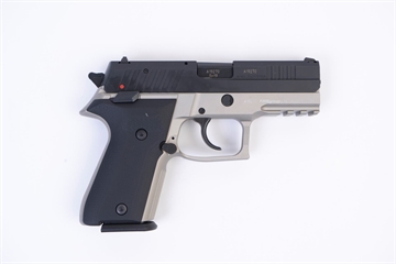 Picture of Arex Rex Zero 1CP-13B1 Grey with Hogue Black Grips 9mm Semi-Automatic 15 Round Pistol Rex Alpha