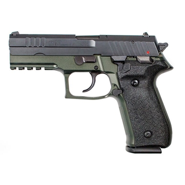 Picture of Arex Rex Zero 1S-07 OD Green 9mm Semi-Automatic 17 Round Pistol REXZERO1S-07