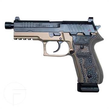 Picture of Arex Rex Zero 1T-03D Flat Dark Earth 9mm Semi-Automatic 20 Round Pistol REXZERO1T-03D