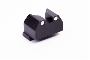 Picture of Arex Steel Rear Sight with White Center Dots for Rex Zero 1 Pistols REX-402307