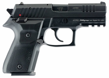 Picture of AREX ZERO 1 COMPACT HGA 9MM 3.85IN BBL SA/DA BLACK ALUMINUM FRAME BLACK SLIDE 2-15RD MAGS REXZERO1CP01