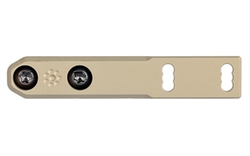 Picture of Arisaka Defense Light Mount, For SureFire Scout Light Weapon Lights, Fits MLOK, Anodized Finish, Tan ISM-M-TN