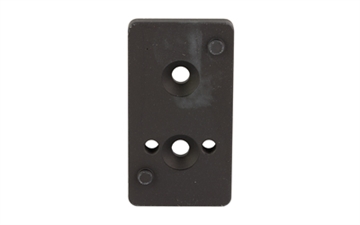 Picture of Arisaka Defense Optic Plate, Anodized Finish, Black, Fits Arisaka Offset Optic Mount, For Leupold DeltaPoint Pro, JPoint, Shield RMS, RMSc, Swampfox Sentinel, SIG Romeo Zero, Crimson Trace CT RAD Micro/Micro Pro, Eotech EFLX OOM-P4