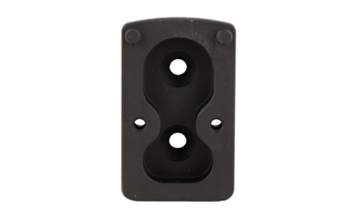 Picture of Arisaka Defense Optic Plate, Tall Height, Anodized Finish, Black, Fits Arisaka Offset Optic Mount, For Trijicon RMR, SRO, Holosun 407C, 507C, 508T, Swampfox Kingslayer, Liberty, Justice OOM-P8