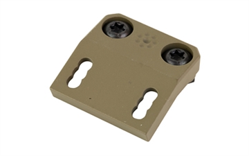 Picture of Arisaka Defense Offset Light Mount, For SureFire Scout Light Weapon Lights, Fits MCX Spear, Anodized Finish, Flat Dark Earth OSM-SPEAR-FDE