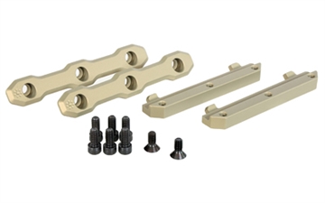 Picture of Arisaka Defense MCX Zero Retention Clamp, Fits Sig Sauer MCX, 7.62 Standard Handguard, Anodized Finish, Black ZRC-SPEAR-H