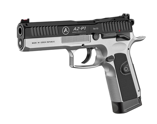 Picture of Arma Zeka AZ-P1 Optics Pistol - Black / Silver AZP1OR-9-SL-17