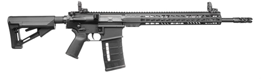 Picture of ArmaLite AR-10 Tactical 308 Win 25+1 18" Barrel, Black Cerakote Receiver, Black Hard Coat Anodized Barrel, Adjustable Magpul STR Collapsible Stock, Flash Hider, Optics Ready AR10TAC18