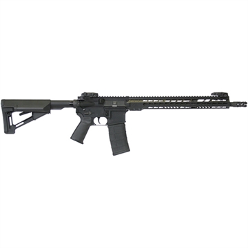 Picture of Armalite M15 Tactical, Semi-automatic Rifle, AR, 223 Remington/556NATO, 16" Barrel, 1:7 Twist, Matte Finish, Black, Magpul STR Stock, Magpul Backup Flip Sight, 15" MLOK Handguard, Raptor Charging Handle, 30 Rounds, 1 Magazine M15TAC16