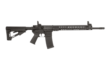 Picture of ArmaLite M-15 Tactical 223 Wylde 30+1 18" Barrel, Black Hard Coat Anodized Receiver, Adjustable Magpul STR Collapsible Stock, Magpul MBUS Front & Rear Sights, Flash Hider, Optics Ready M15TAC18