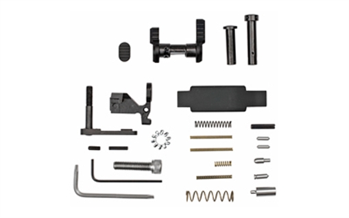 Picture of Armaspec AR-15 Lower Parts Kit (Less Trigger Group and Grip), Fits AR 5.56/.223, Black Finish, This Is NOT a Complete Lower Parts Kit ARM152-BLK