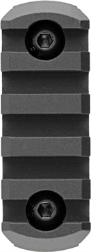 Picture of ARMASPEC PICATINNY RAIL COVERS M-LOC 5 SLOT BLACK ARM6115 ARM611-5