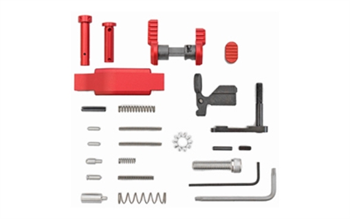 Picture of ARMASPEC SUPERLIGHT LOWER PARTS KIT 223/556 SS/RED ARM252-RED