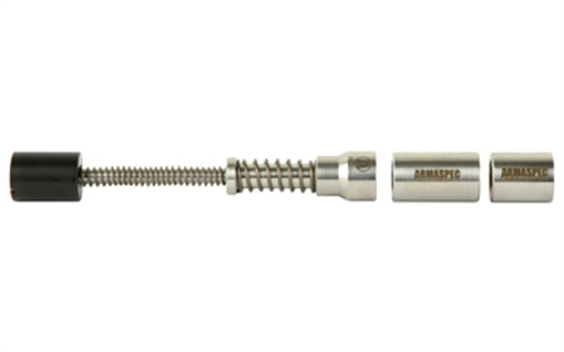 Picture of Armaspec Stealth Recoil Spring, SRS, AR Buffer Replacement Kit, Contains Drop-In Recoil Spring, C, H, and H2 Buffer Weights, Black ARM253-AR15KIT