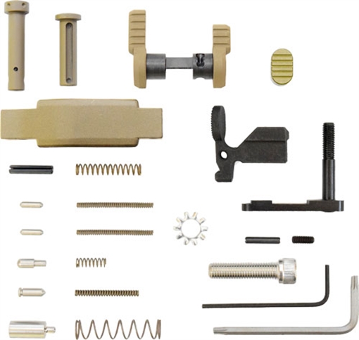 Picture of ARMASPEC SUPERLIGHT LOWER PART KIT AR15 FDE ARM252FDE ARM252-FDE