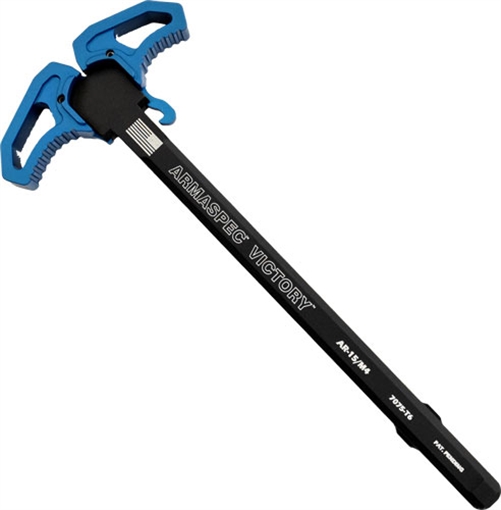 Picture of Armaspec Victory, AR-15 Charging Handle, Ambidextrous, Blue ARM161-BLUE