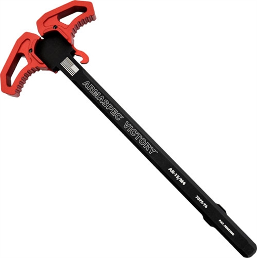 Picture of ARMASPEC VICTORY CHANGING HANDLE RED AR15 ARM161RED ARM161-RED