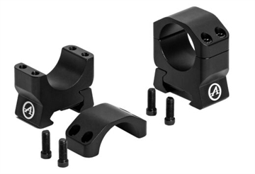 Picture of ATHLON RINGS ARMOR 1" MEDIUM 0.9" HEIGHT BLACK 702001