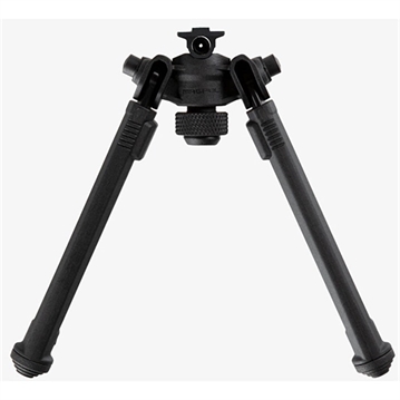 Picture of Magpul Industries Bipod, Hard Anodized 6061 T-6 Aluminum, Fits A.R.M.S And 17S Style Rails, 6.3"-10.3" Length, Weight 11oz, Black MAG951-BLK MAG951BLK