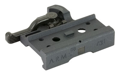 Picture of A.R.M.S., Inc. Mount, Fits Aimpoint Micro, Black #31 -