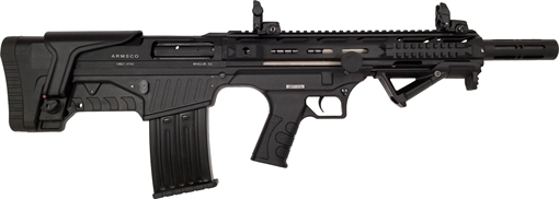 Picture of Armsco BULLIE-12 Bullpup Semi-Auto Shotgun - Black | 12ga | 20" Barrel | Synthetic Furniture BULLIE12BK1