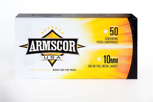 Picture of Armscor 10mm 180 Grain Full Metal Jacket 50 Round Box ARMS-50181PH-50