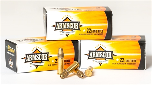 Picture of Armscor 22 LR 36 Grain Hollow Point 50 Round Box ARMS-50015PH-50