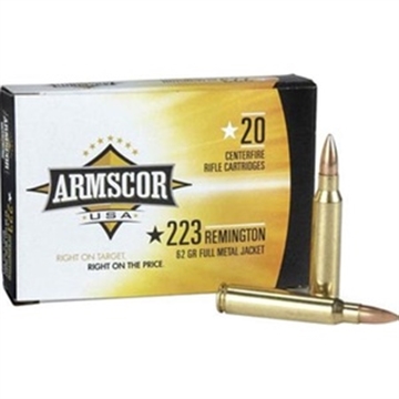Picture of ARMSCOR 223 REM 62GR FMJ FAC2238N