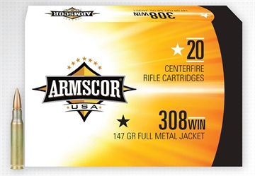 Picture of ARMSCOR 308WIN 147G FMJ 20RD BX 500RD CASE 50170