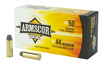 Picture of Armscor Armscor Cowboy Pistol Ammo 44 Mag. 240 gr. SWC 50 rd. FAC44M-1N FAC44M1N