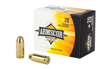 Picture of Armscor USA 45ACP 230gr Jacketed Hollow Point 20 Per Box/25 Case AC45A10N