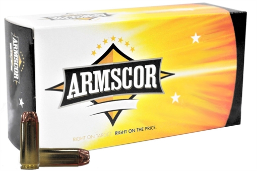 Picture of Armscor .50 AE Pistol Ammo - 300 Grain | XTP Jacketed Hollow Point | 20rd Box FAC50AE-1N