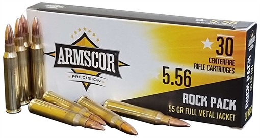 Picture of ARMSCOR 5.56 55G FMJ 50RD BX 500RD CASE 50343