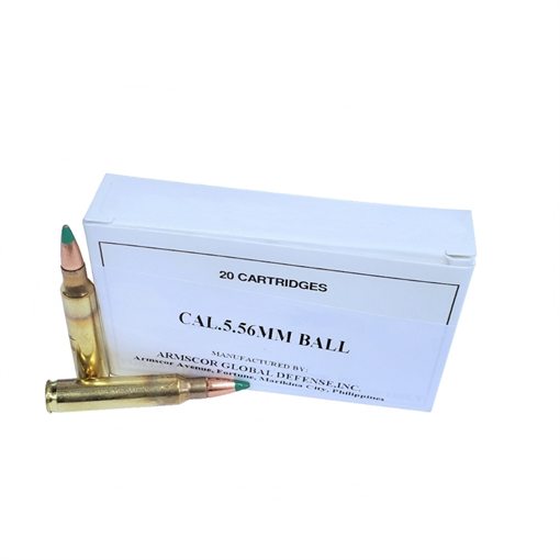 Picture of Armscor 5.56 NATO Rifle Ammo - 62 Grain | Full Metal Jacket M855 Copper | 50000rd Pallet (50 Cases) 50173