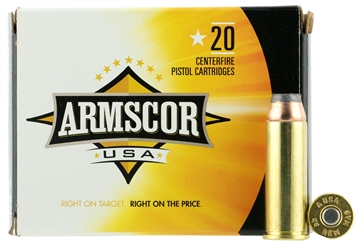 Picture of Armscor USA 44Rem Mag 240gr Jacketed Hollow Point 20 Per Box/25 Case FAC44M2N
