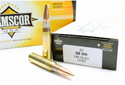 Picture of Armscor .308 Win. Rifle Ammo - 168 Grain |Hollow Point Boat Tail | 20rd Box FAC308-2N AC3082N